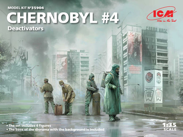 ICM - Chernobyl#4. Deactivators (4 figures)