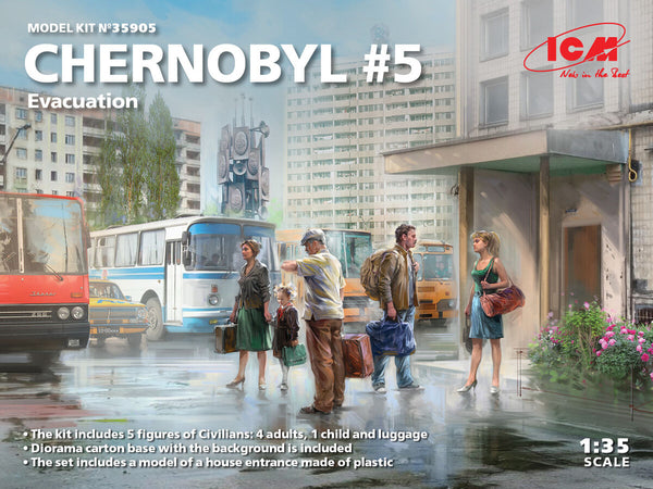 ICM - Chernobyl#5. Evacuation (4 adults, 1 child and luggage)