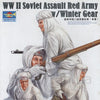 Trumpeter 1/35 WW2 Soviet assault Soldiers in winter gear