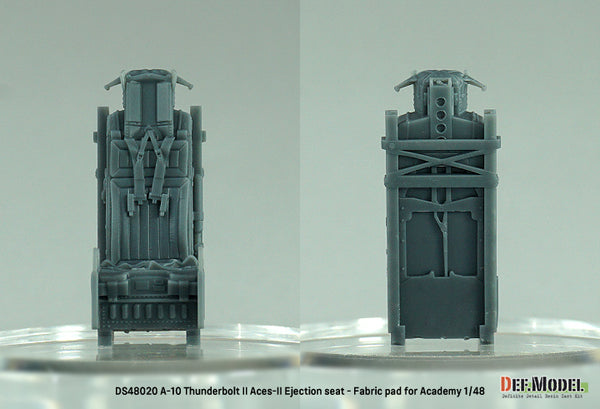 DEF Models 1/48 A-10 Thunderbolt II Ace-II Ejection seat (Fabric pad) - (for Academy 1/48) Jan.2023