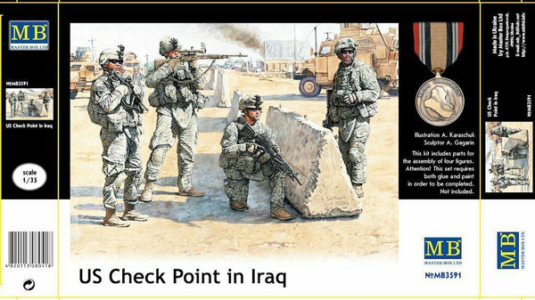 Masterbox 1:35  US Iraq Check Point