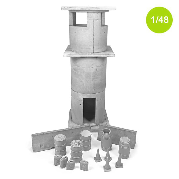 MacOne  1/48 SCALE WATCH TOWER AND CHECKPOINT STUFF