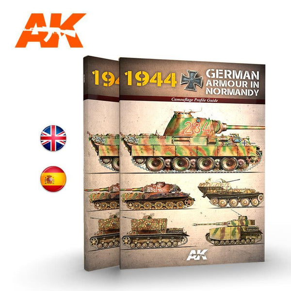 1944 GERMAN ARMOUR IN NORMANDY  Camouflage Profile Guide English