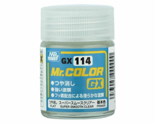 Mr Color GX Super Smooth Clear Flat (18ml)
