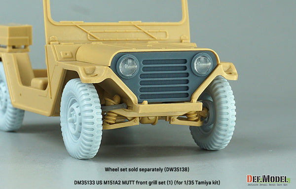 DEF Models 1/35 Modern US M151A2 Mutt front grill set (1) (for 1/35 Tamiya kit)