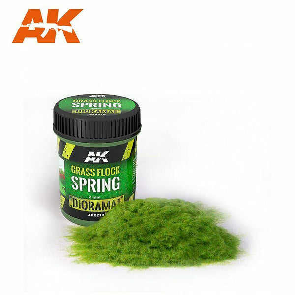 AK Interactive Grass Flock scatter terrain 250ml (Choose your colour) diorama