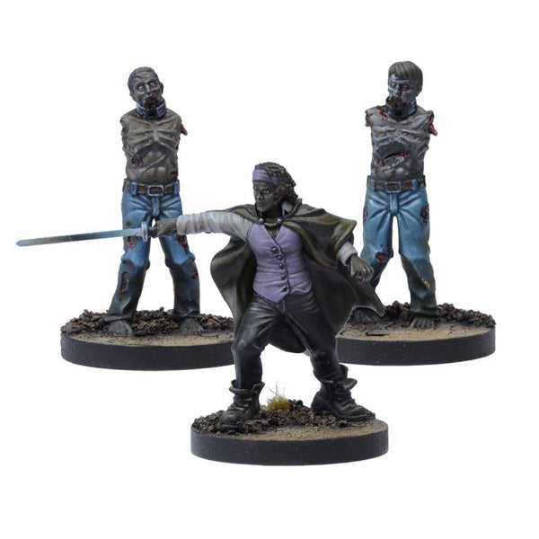 The Walking Dead Mantic 28mm wargaming Michonne Booster