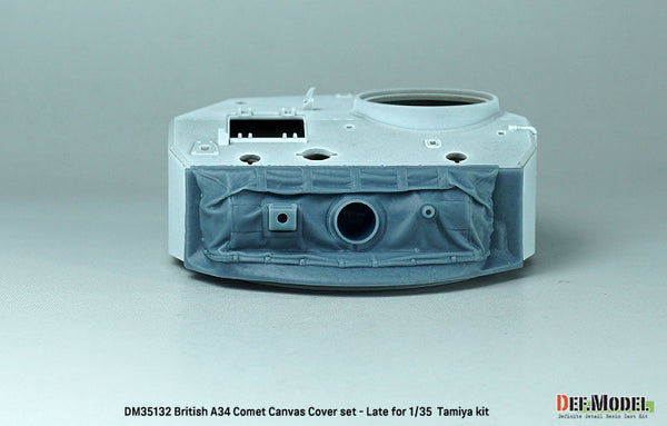 DEF Models 1/35 British A34 Comet Mantlet Canvas cover set - Late