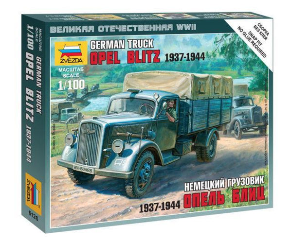 Zvezda 1/100 scale GERMAN 3T TRUCK