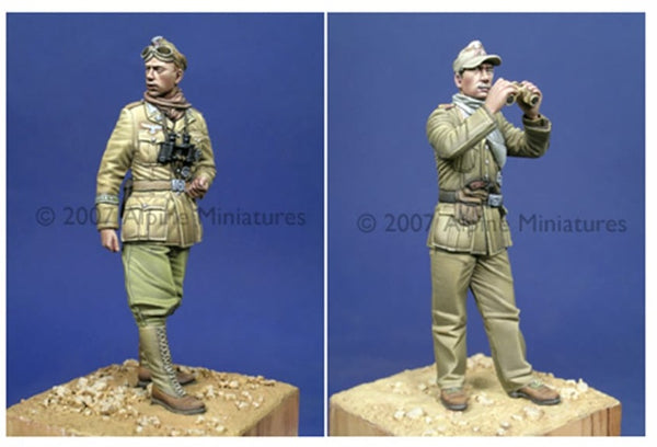 Alpine 1/35 scale resin figure DAK Panzer Crew Set (2 figs)