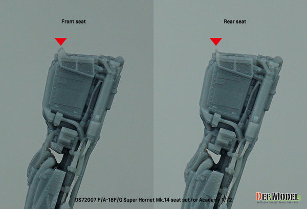 DEF Models 1/72 F/A-18F/G Super Hornet Mk.14 Ejection seat / twin (for Academy 1/72)
