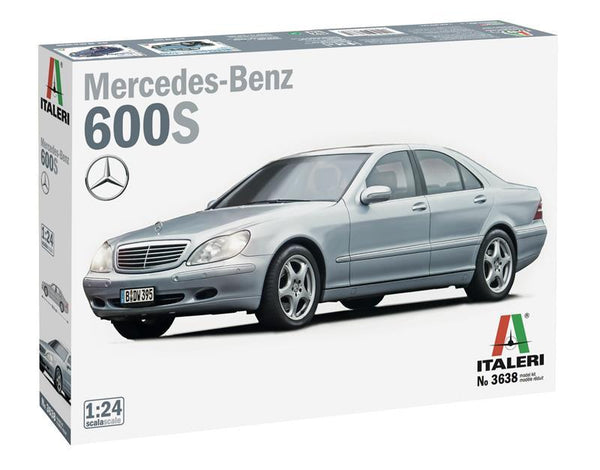 Italeri 1/24 scale MERCEDES BENZ 600S plastic car model kit