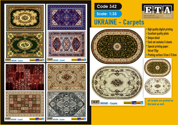 ETA 1/35 scale UKRAINE - Carpets