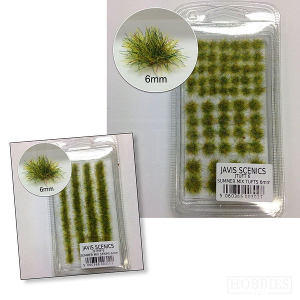 Javis Static Grass Tufts Strips Scenery Scenic Model diorama wargaming