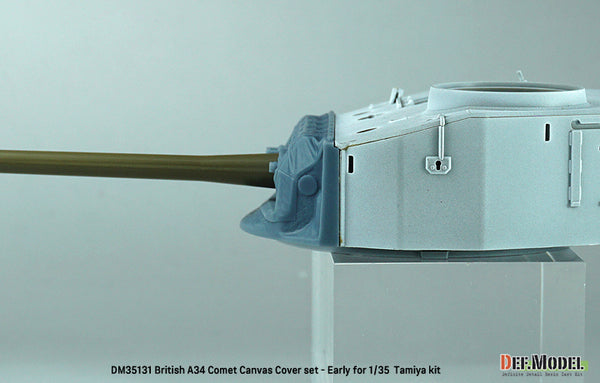 DEF Models 1/35 British A34 Comet Mantlet Canvas cover set- Early type