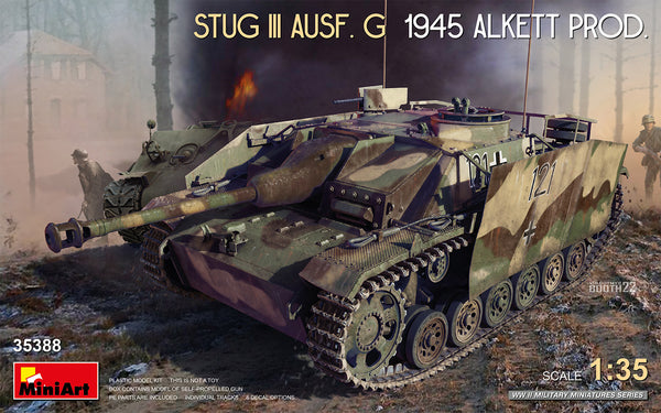Miniart 1/35 WW2 German STuG.III Ausf.G 1945 ALKETT PRODUCTION
