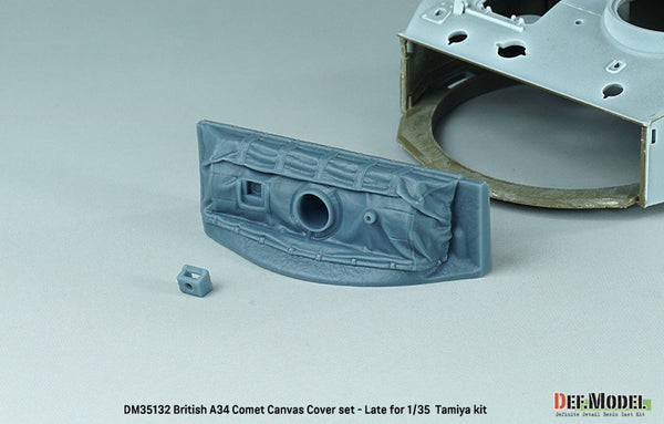 DEF Models 1/35 British A34 Comet Mantlet Canvas cover set - Late
