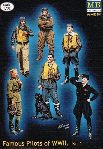 Masterbox 1:32  Famous pilots of WW II. Kit 1