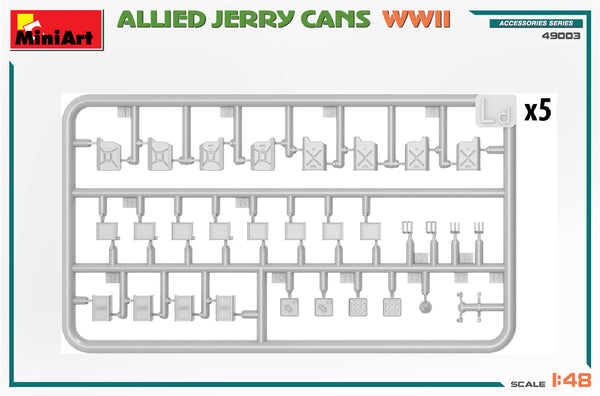 Miniart 1/48 WW2 Allied Jerry Cans