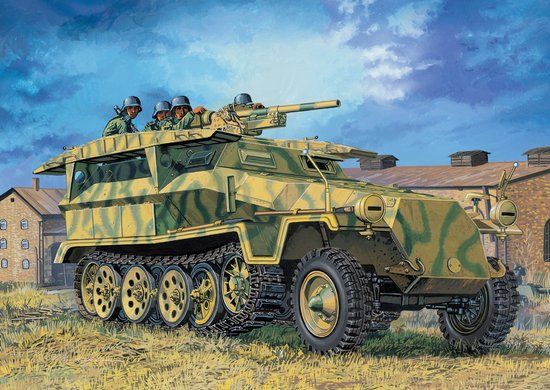 Dragon, 1:35, Sd.Kfz.251/7 Ausf.C PIONIERPANZERWAGEN (3 IN 1) # 6224