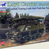 1/35 Scale Loyd Carrier No.2 Mk.II (Tracked) 6pdr Gun illustrated on box NOT included