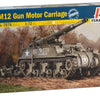 Italeri 1/72 scale WW2 US M-12 Gmc M12 Gun Motor Carriage