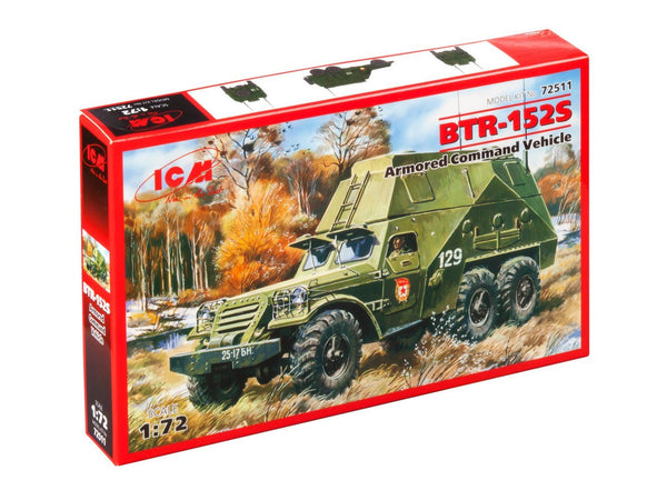 ICM 1/72 Russian BTR-152S, Armoured Command Vehicle
