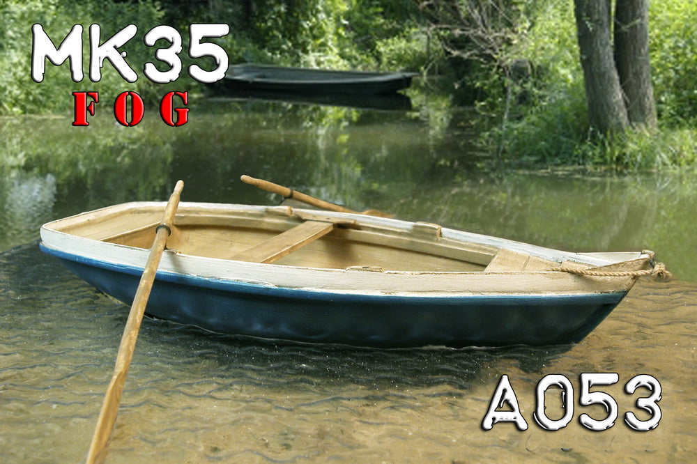 MK35 FoG models 1/35 Scale Resin Rowing boat (no figure, boat only)