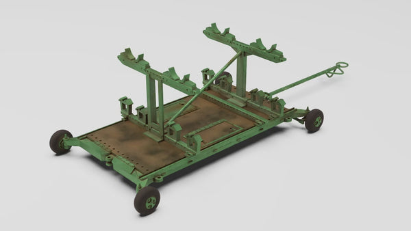 Zimi Models 1/48 Russian Weapon Loading Cart Model Kit