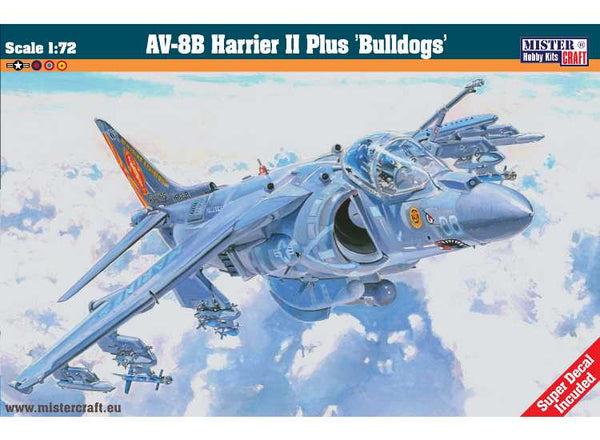 MisterCraft 1:72 AV-8B Harrier II Plus Bulldogs