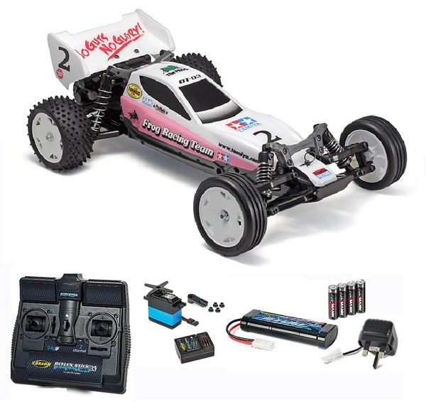 Tamiya- RC Neo Fighter Buggy Model car kit starter pack