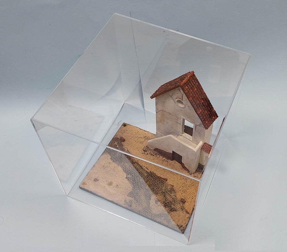 FoG Models quality acrylic display case #3 size 31cm x 31cm x 31cm high
