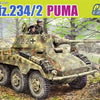 Dragon 1/35 WW2 German Sd.Kfz 234/2 Puma (Prem Ed) tank model kit