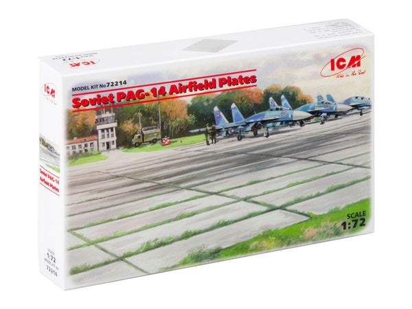 ICM 1/72 Soviet PAG-14 Airfield Plates (32 pieces) (362×216 mm)