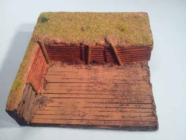 FoG Models 1/35 Scale - Trench - Vignette base 150mm x 150mm