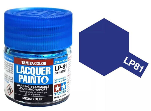 TAMIYA Lacquer Model Paint 10ml – LP-81 MIXING BLUE