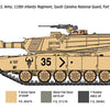 Italeri 1/35 scale M1A1/A2 ABRAMS MBT tank model kit