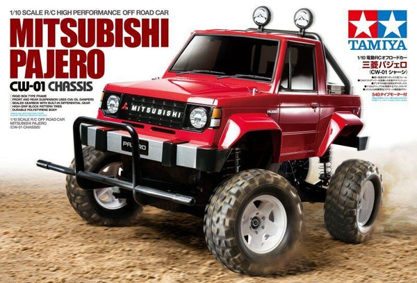 Tamiya 1/10 scale R/C kit Mitsubishi Pajero (CW-01)