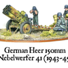 Warlord Games 28mm - Bolt Action  German Heer 150mm Nebelwerfer 41 (1943-45)