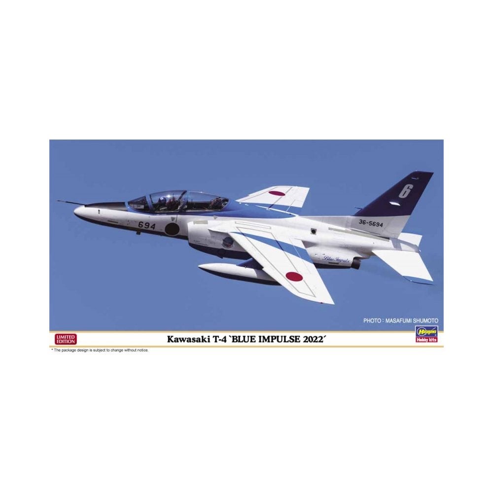 Hasegawa 1:48 Kawasaki T-4 'Blue Impulse 2022'