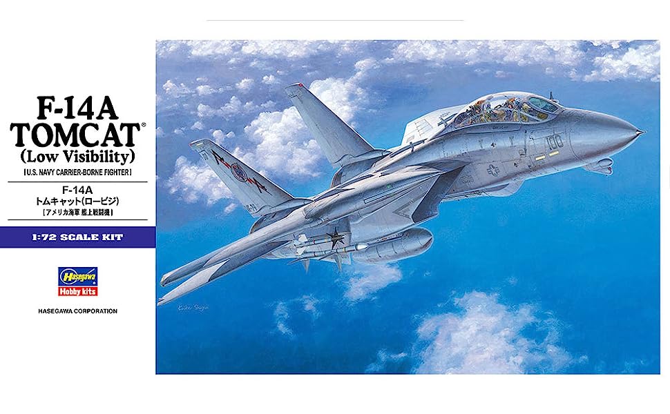 Hasegawa 1:72 F-14A Tomcat Low Visibility