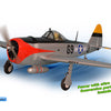 Phoenix P-47 Thunderbolt .61-91/15cc ARTF RC plane model