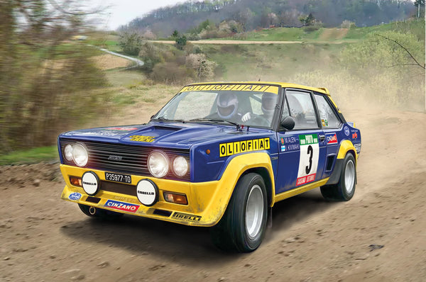 Italeri 1:24 Model Kit FIAT 131 ABARTH RALLY OL10 FIAT