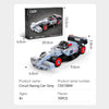 CADA 1:48 MINI CARS Mini Orange Circuit Racing Car - 70 pcs