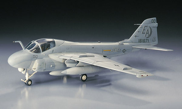 Hasegawa 1:72 scale A-6E Intruder jet aircraft model kit