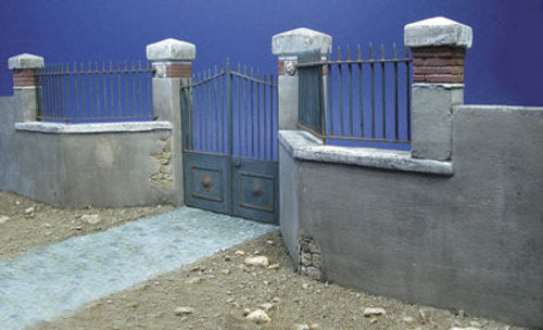 FoG Models 1/35 Scale 1/35 Scale Yard entrance with gate and railings