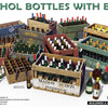 Miniart 1/35 scale  ALCOHOL BOTTLES with wooden creates