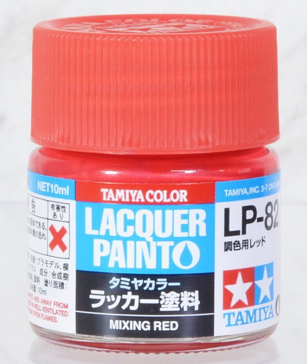 TAMIYA Lacquer Model Paint 10ml – LP-82 MIXING RED