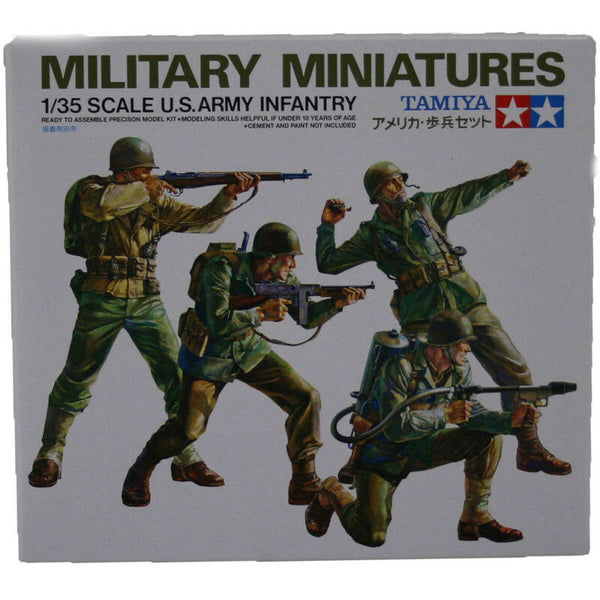 Tamiya 1/35 scale WW2 U.S. Army Infantry GI figure set