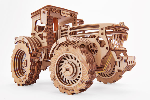 Wood Trick 3D wooden model kit Tractor